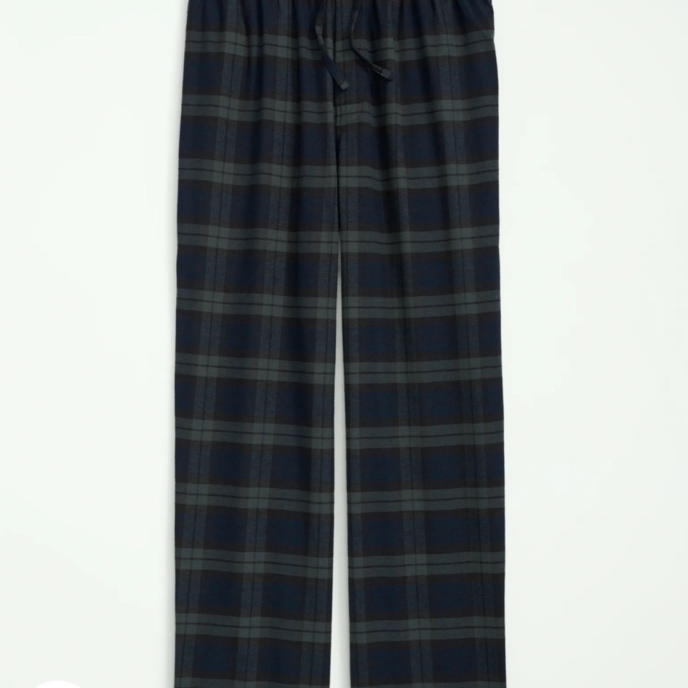 Brooks Men's Plaid Joggers - Black and Gray